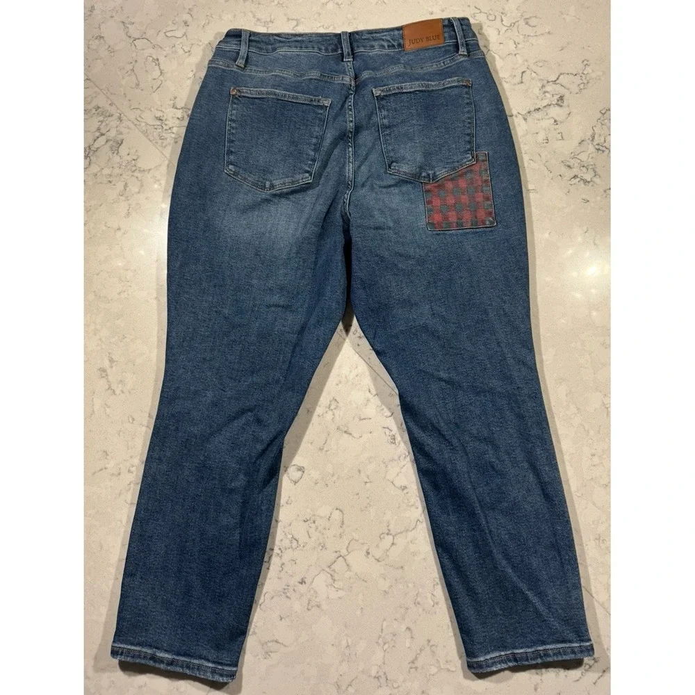 Judy Blue Slim Fit Jeans Womens 18W Medium Wash Stretch Denim JB88868 MD